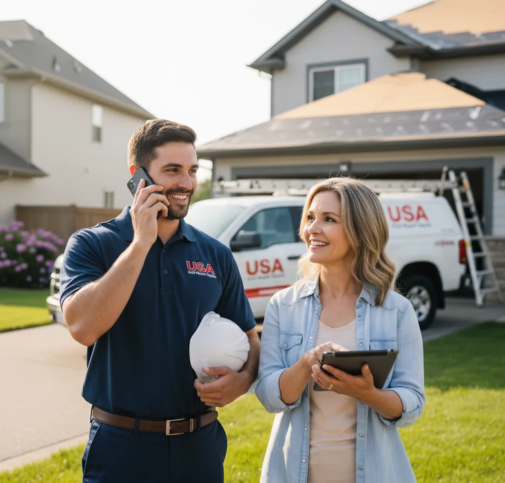 USA Roof Repair Experts customer support in Lonsdale